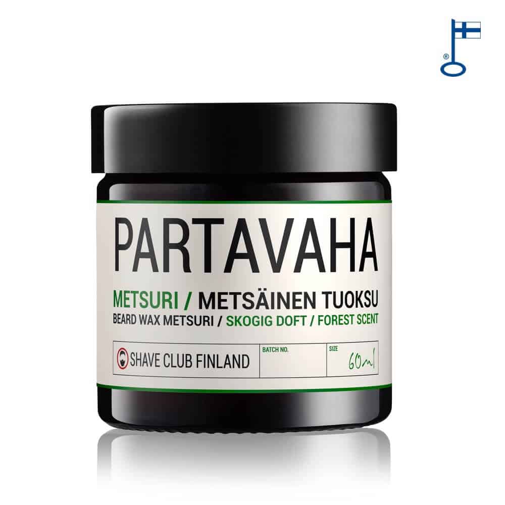 Parta- ja viiksivaha Metsuri, 60 ml, Suomesta