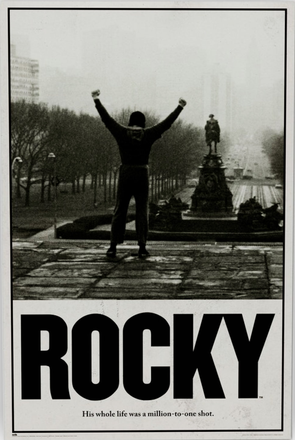 Juliste Rocky Balboa, 61 × 91,5 cm