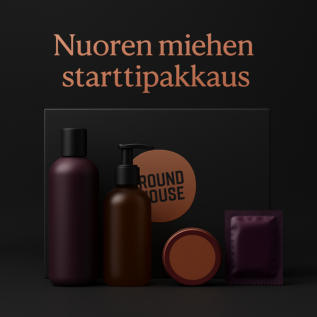 Nuoren miehen starttipakkaus